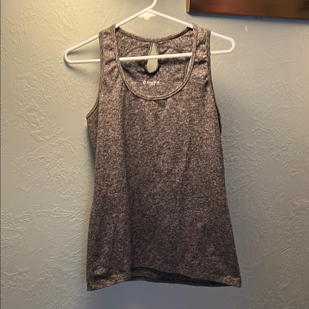 Gray yoga/activewear Tank Top